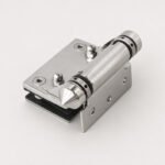 Silver Conical-Cap Wall-Mount Pool Gate Hinge