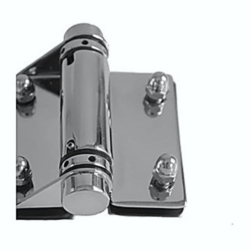 Acorn-Nut Glass-to-Glass Pool Gate Hinge