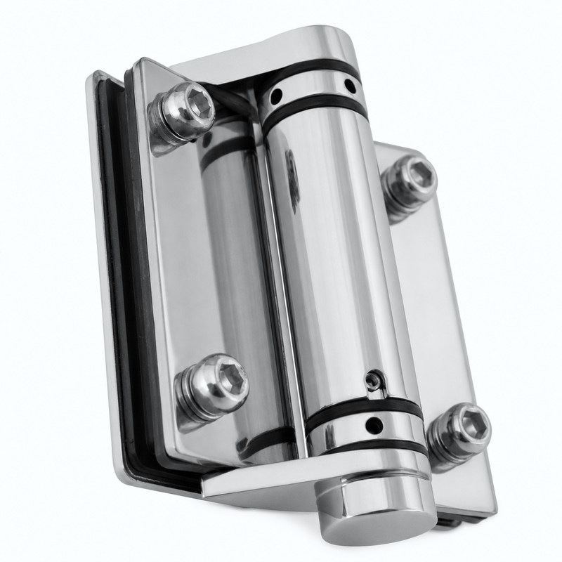 Acorn-Nut Glass-to-Glass Pool Gate Hinge