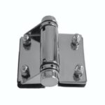 Acorn-Nut Glass-to-Glass Pool Gate Hinge