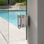 Right-Angle Barrel Pool Gate Hinge