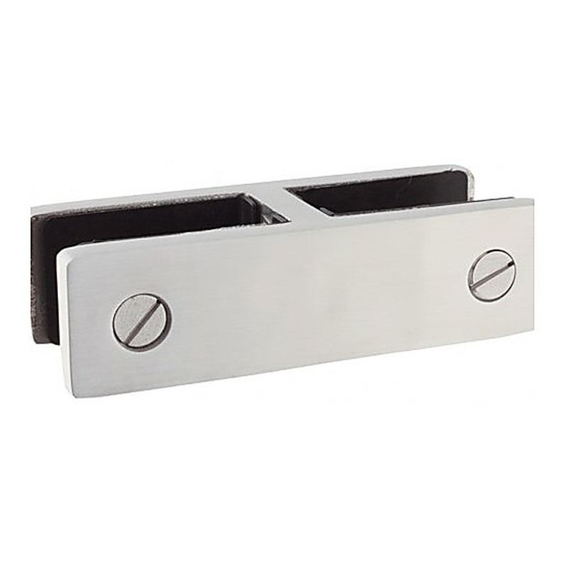 Straight Glass-to-Glass Pool Fence Clamp