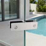 Straight Glass-to-Glass Pool Fence Clamp