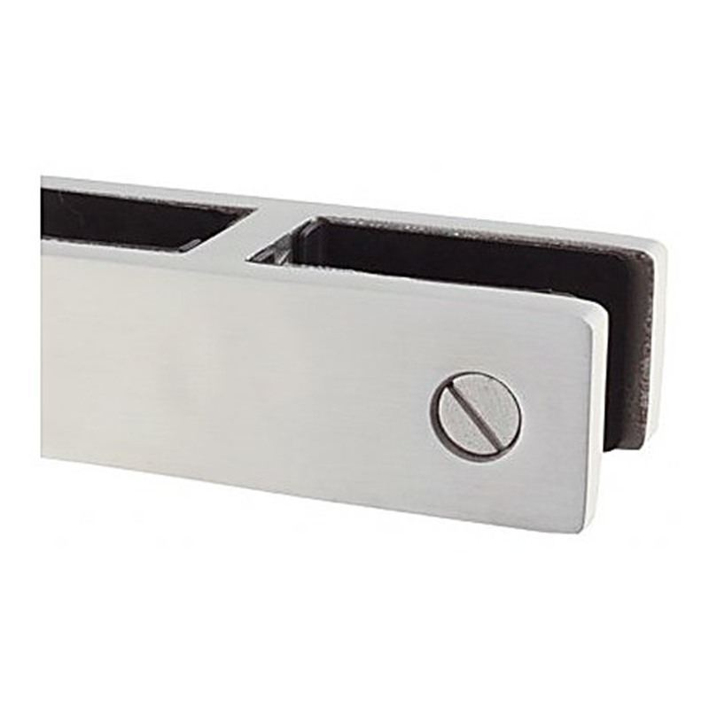 Straight Glass-to-Glass Pool Fence Clamp