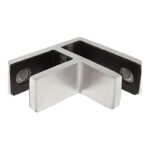 Corner Glass-to-Glass Pool Fence Clamp