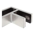 Corner Glass-to-Glass Pool Fence Clamp