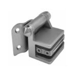 Curved-Leaf Post-to-Glass Pool Gate Hinge