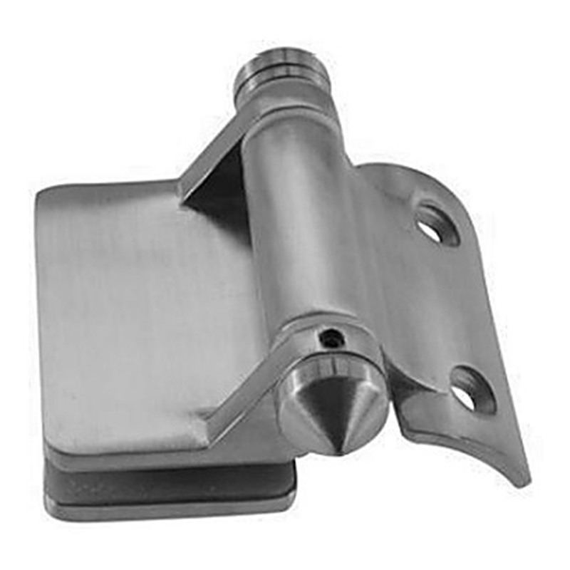 Curved-Leaf Post-to-Glass Pool Gate Hinge