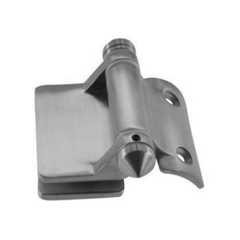 Curved-Leaf Post-to-Glass Pool Gate Hinge