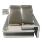 Glass-to-Wall Pool Gate Latch