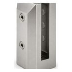 Compact Square Glass Pool Fence Spigot
