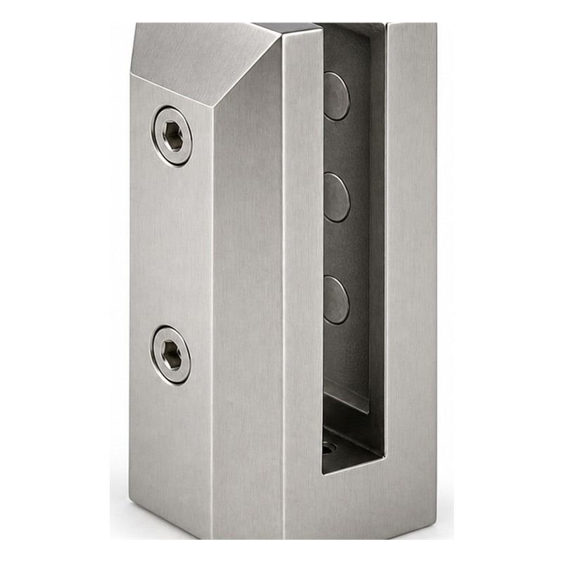 Compact Square Glass Pool Fence Spigot