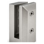Compact Square Glass Pool Fence Spigot