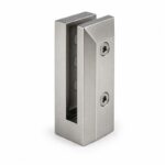 Compact Square Glass Pool Fence Spigot