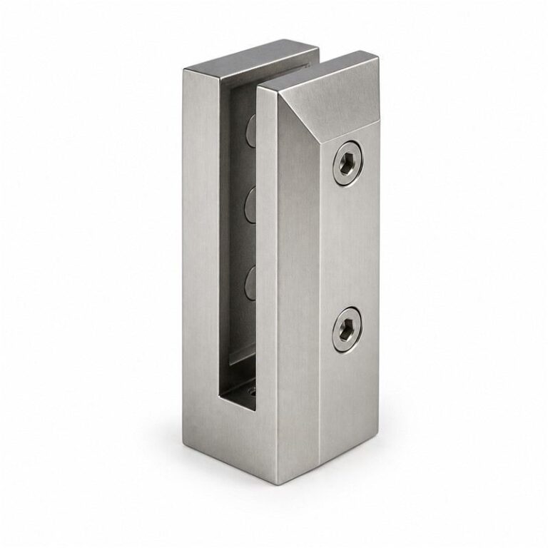 Compact Square Glass Pool Fence Spigot