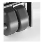 Black-Housing Corner Glass Pool Gate Latch