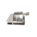 Inline Glass Pool Gate Latch with Metal Housing