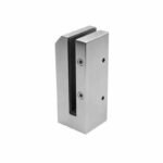 Square Glass Pool Fence Spigot with Side Holes