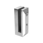 Square Glass Pool Fence Spigot with Side Holes