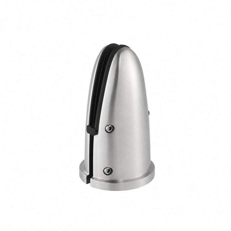 Tapered Round Glass Pool Fence Spigot