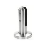 Round Base-Plate Glass Pool Fence Spigot