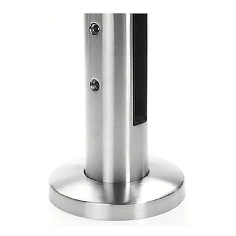 Round Base-Plate Glass Pool Fence Spigot