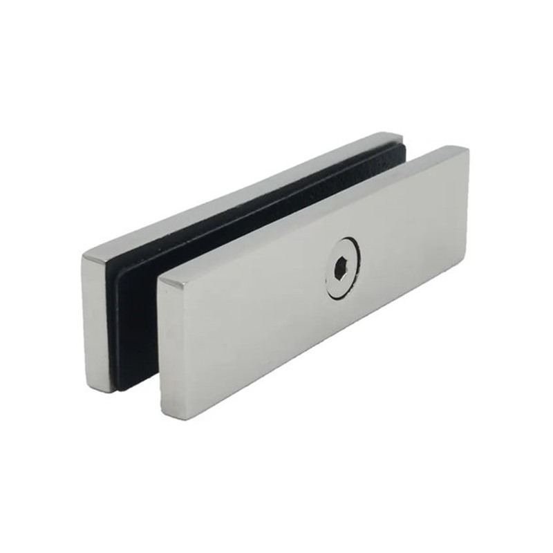Short Flat Glass Pool Fence Joiner
