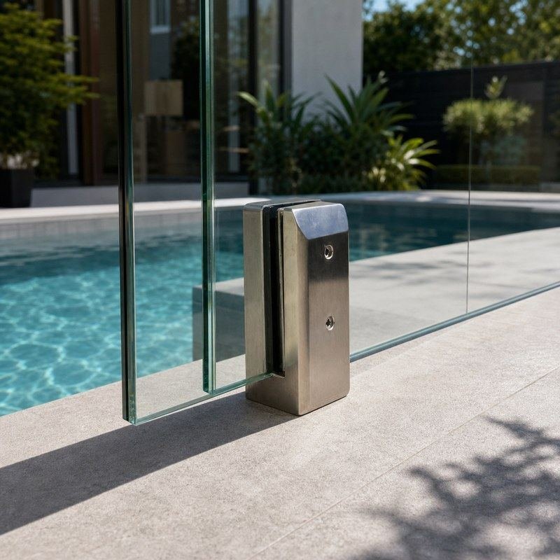 Side-Mount Glass Pool Fence Spigot