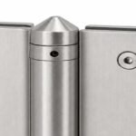 Conical-Pivot Glass-to-Glass Pool Gate Hinge