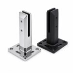 Square Bolt-Down Glass Pool Fence Spigot