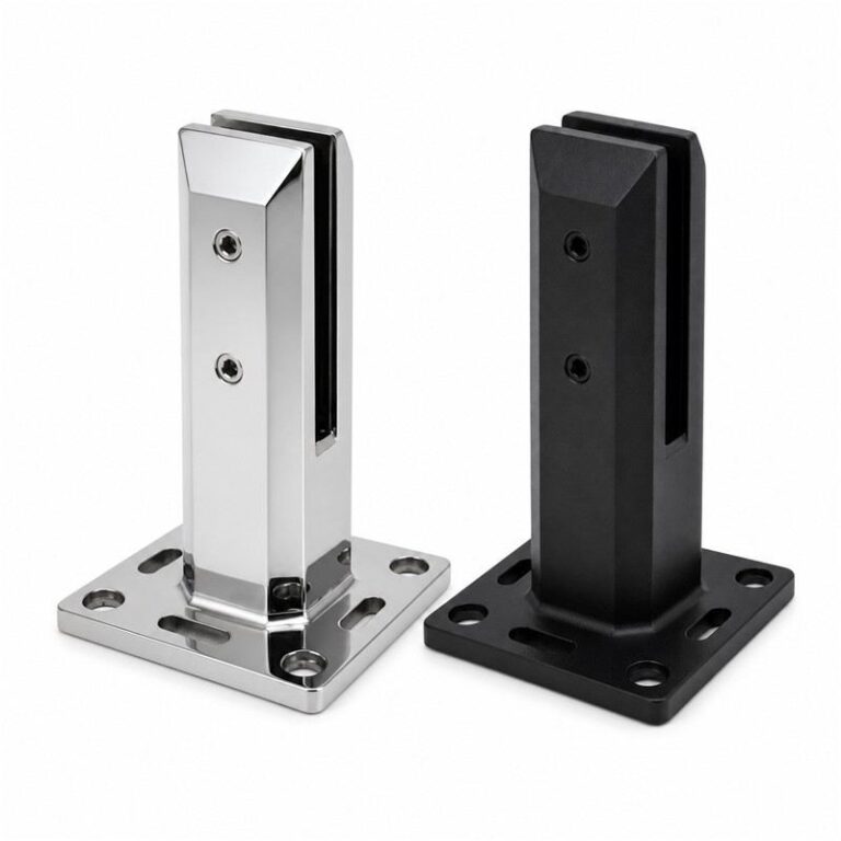Square Bolt-Down Glass Pool Fence Spigot