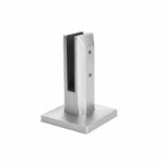 Square Cover-Plate Glass Pool Fence Spigot