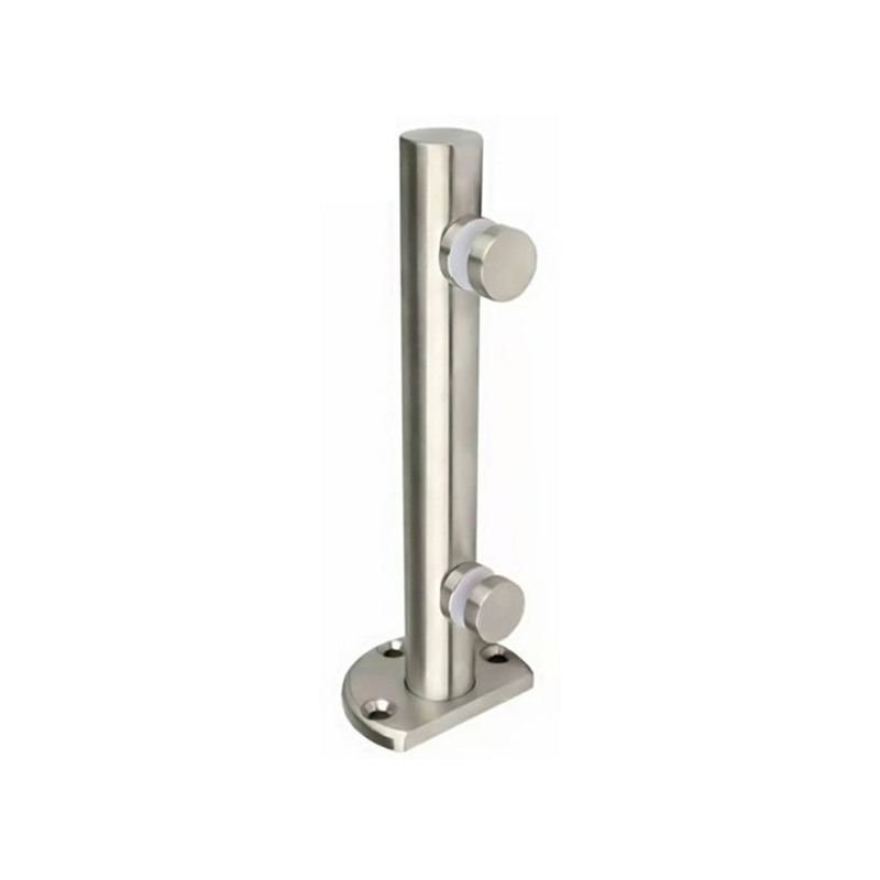 Mini Pool Fence Post with Round Glass Fixings