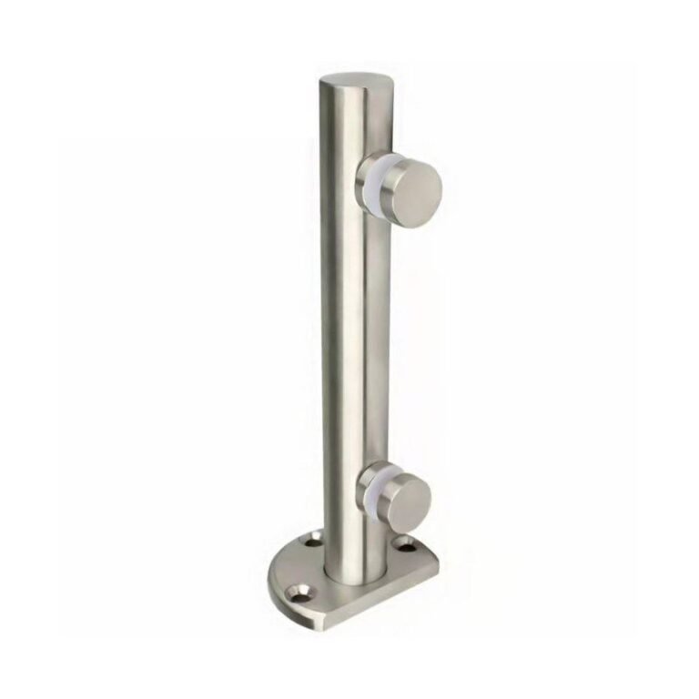 Mini Pool Fence Post with Round Glass Fixings