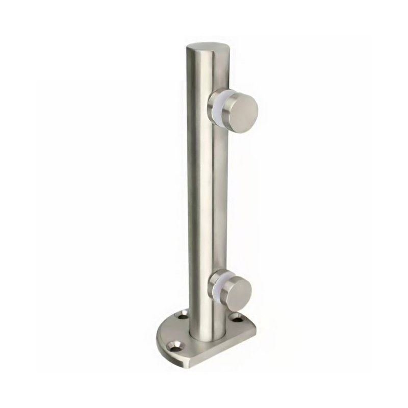 Mini Pool Fence Post with Round Glass Fixings