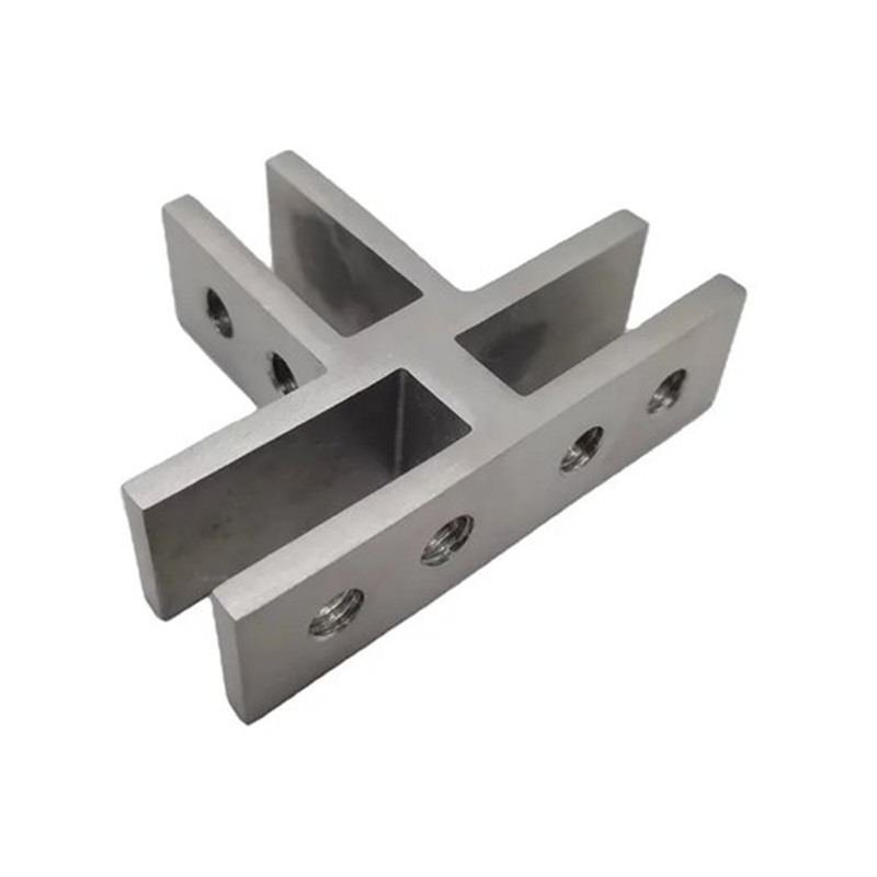 Three-Way Glass Pool Fence Connector