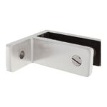 Right-Angle Wall-to-Glass Pool Fence Clamp