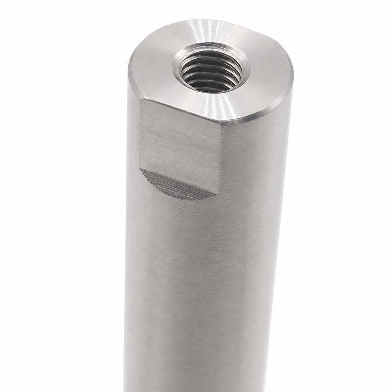 Female Threaded Standoff Foot — Silver appearance
