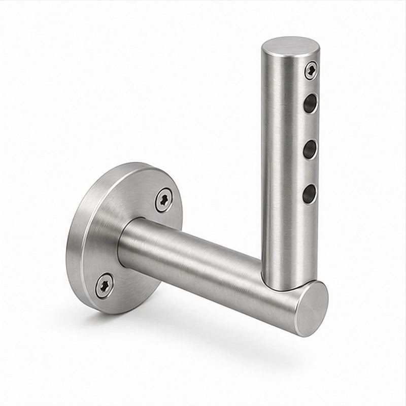 L Shaped Cable Trellis Bracket — Silver appearance