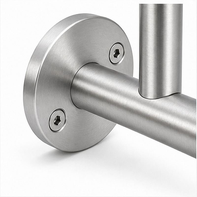 L Shaped Cable Trellis Bracket — Silver appearance