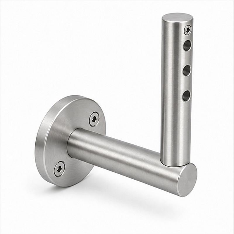 L Shaped Cable Trellis Bracket — Silver appearance