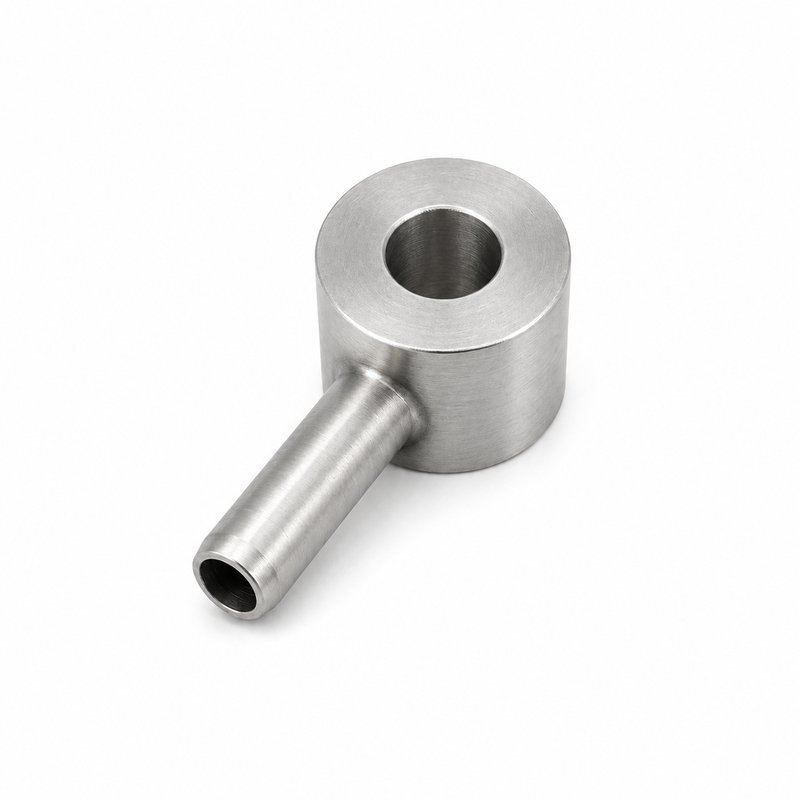 Right Angle Mesh Edge Fitting — Satin silver appearance