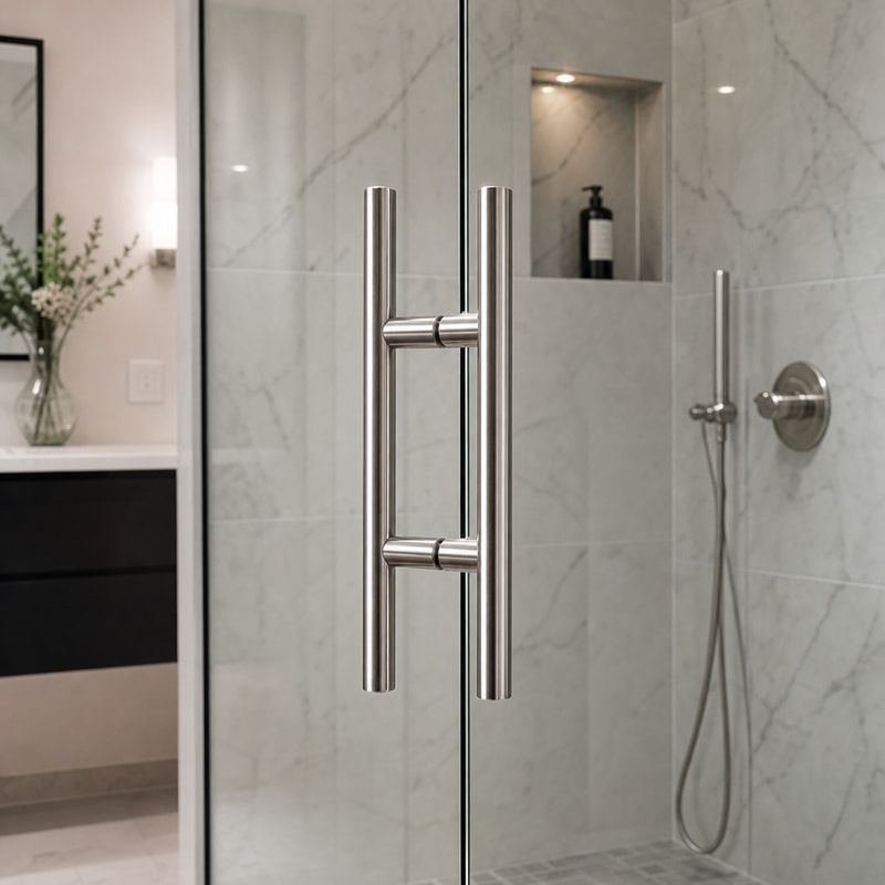 Ladder-Style Shower Door Handle