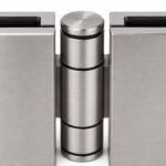Double-Action Glass Shower Door Hinge