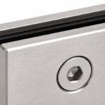 Double-Action Glass Shower Door Hinge