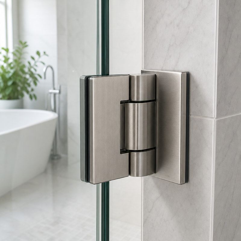 Heavy-Duty Shower Door Hinge