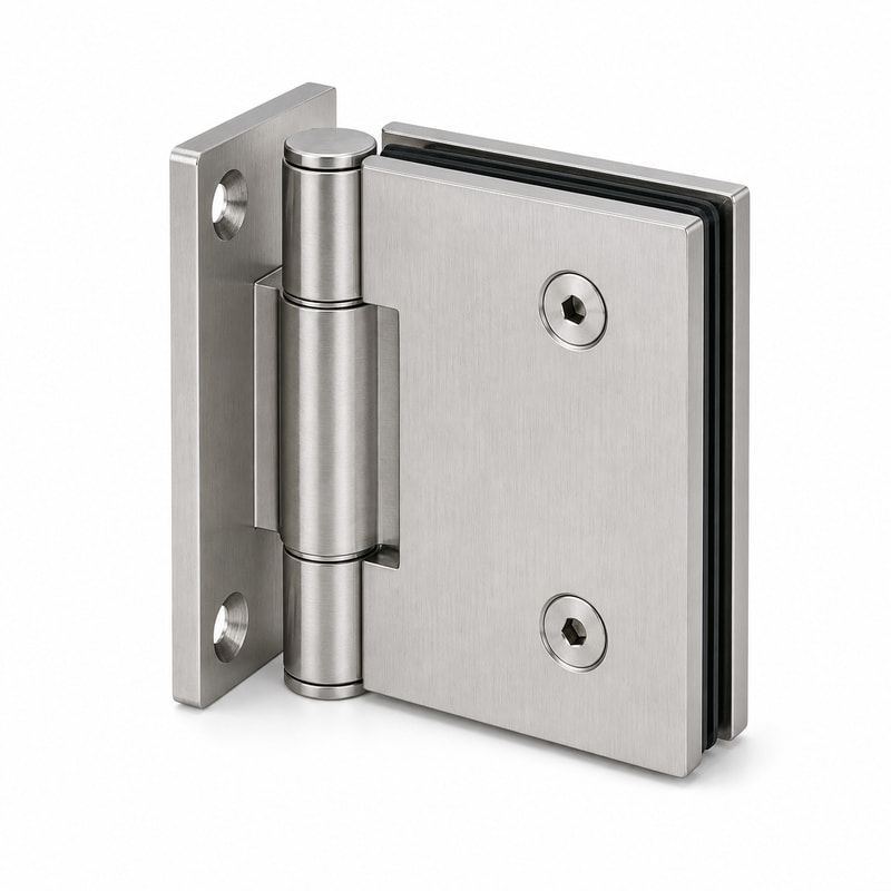 Self-Closing Glass Shower Door Hinge