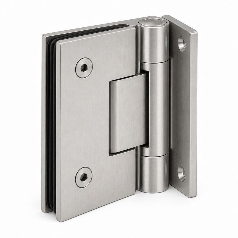 Soft-Close Frameless Shower Door Hinge