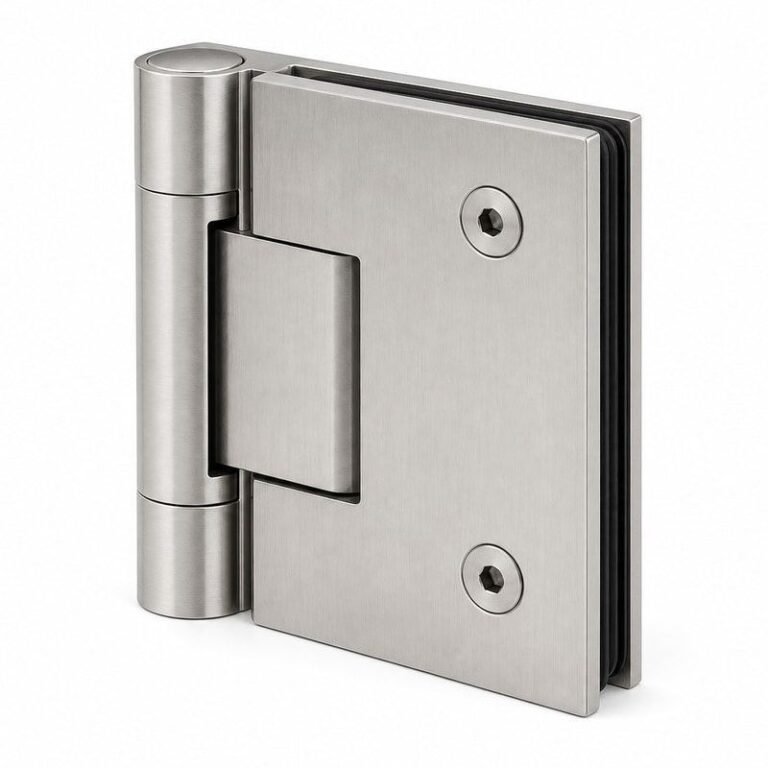 Soft-Close Frameless Shower Door Hinge