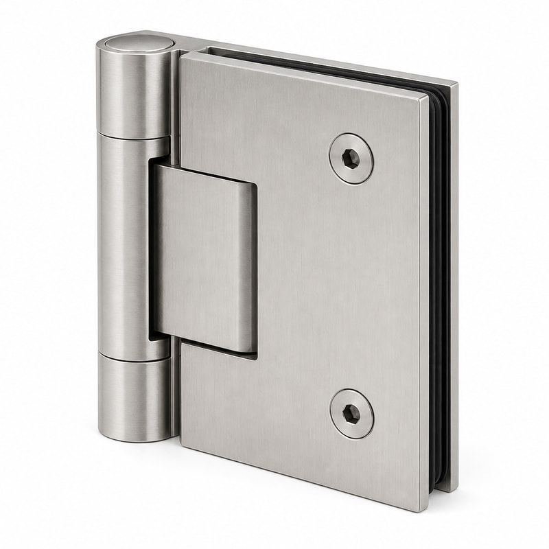 Soft-Close Frameless Shower Door Hinge